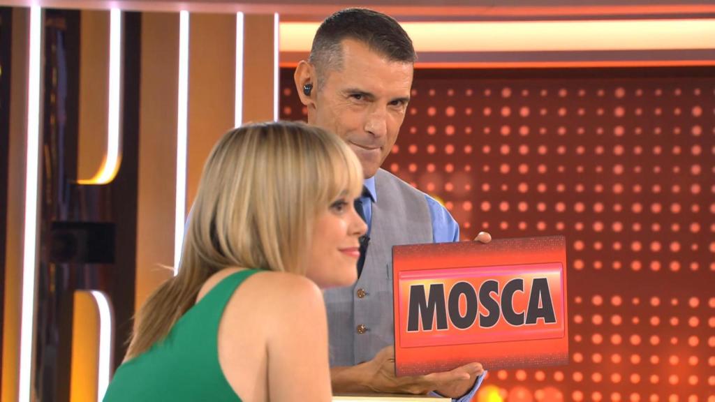 Sheila y Jesús Vázquez en ‘Allá tú’.