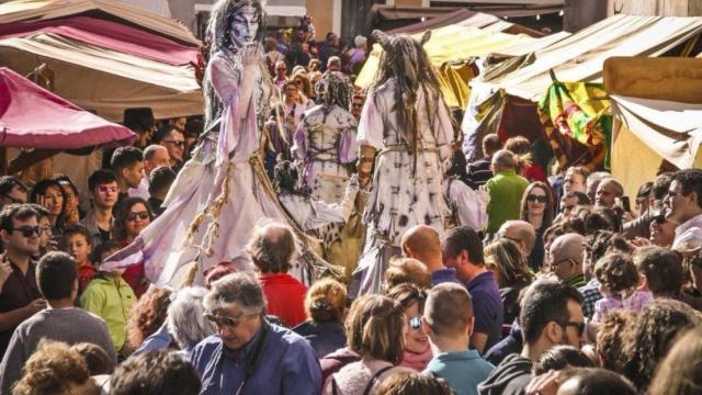 Un mercado medieval de Alicante, en una imagen de archivo.