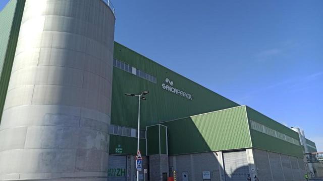 Fábrica de Saica en El Burgo de Ebro (Zaragoza)