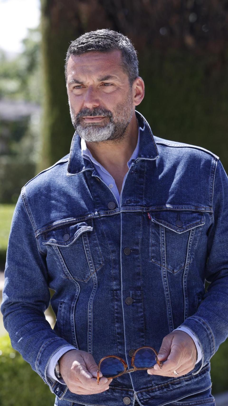 Jaime Anglada en una posada en Madrid durante el año 2021.