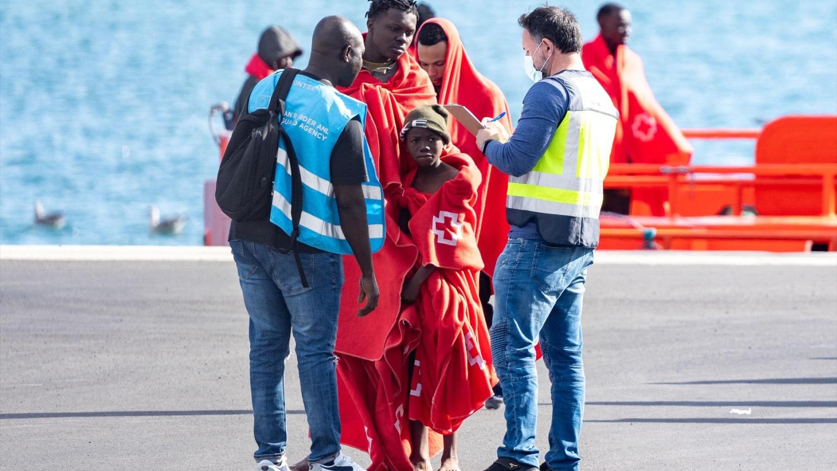 Migrantes en Canarias. Europa Press Canarias