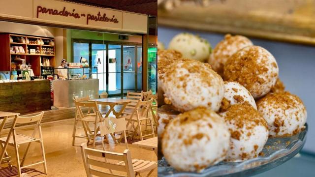 Interior y productos de uno de sus locales en Zaragoza.