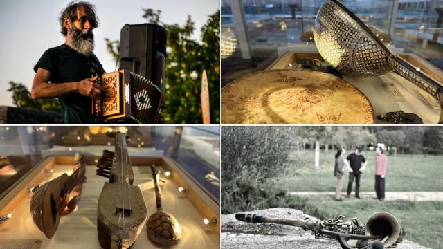 'Arqueomúsica' empapa la villa romana de La Olmeda de música, danza y tradición medieval