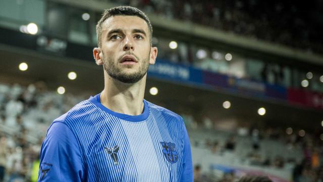 Joan García, durante la gira asiática del FC Barcelona