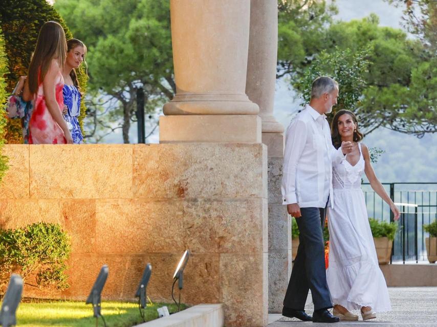 Felipe VI, en Guayabera, en Marivent.
