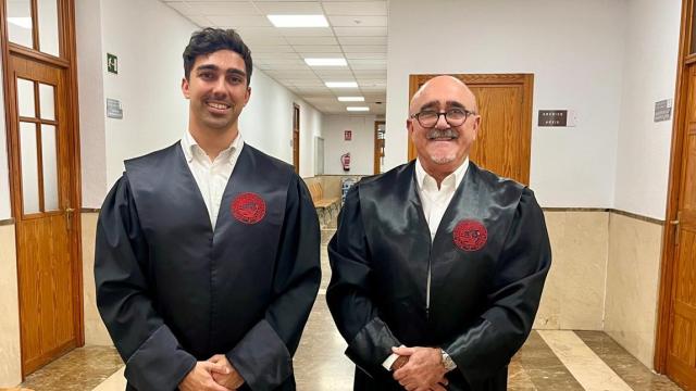 Antonio abogado laboralista y su hijo Pablo penalista.