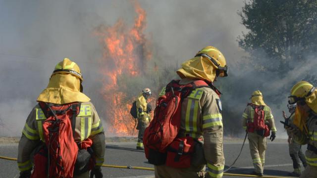 ncendio forestal en Oseira, en San Cristovo de Cea (Ourense), en agosto de 2024.