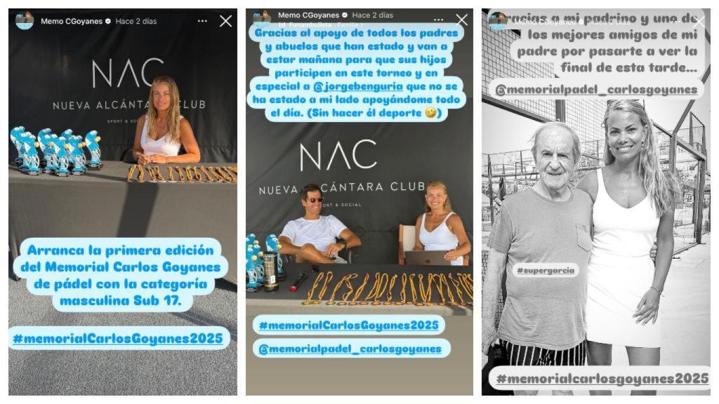 Las imágenes del torneo de remo organizados por Carla Goyanes.