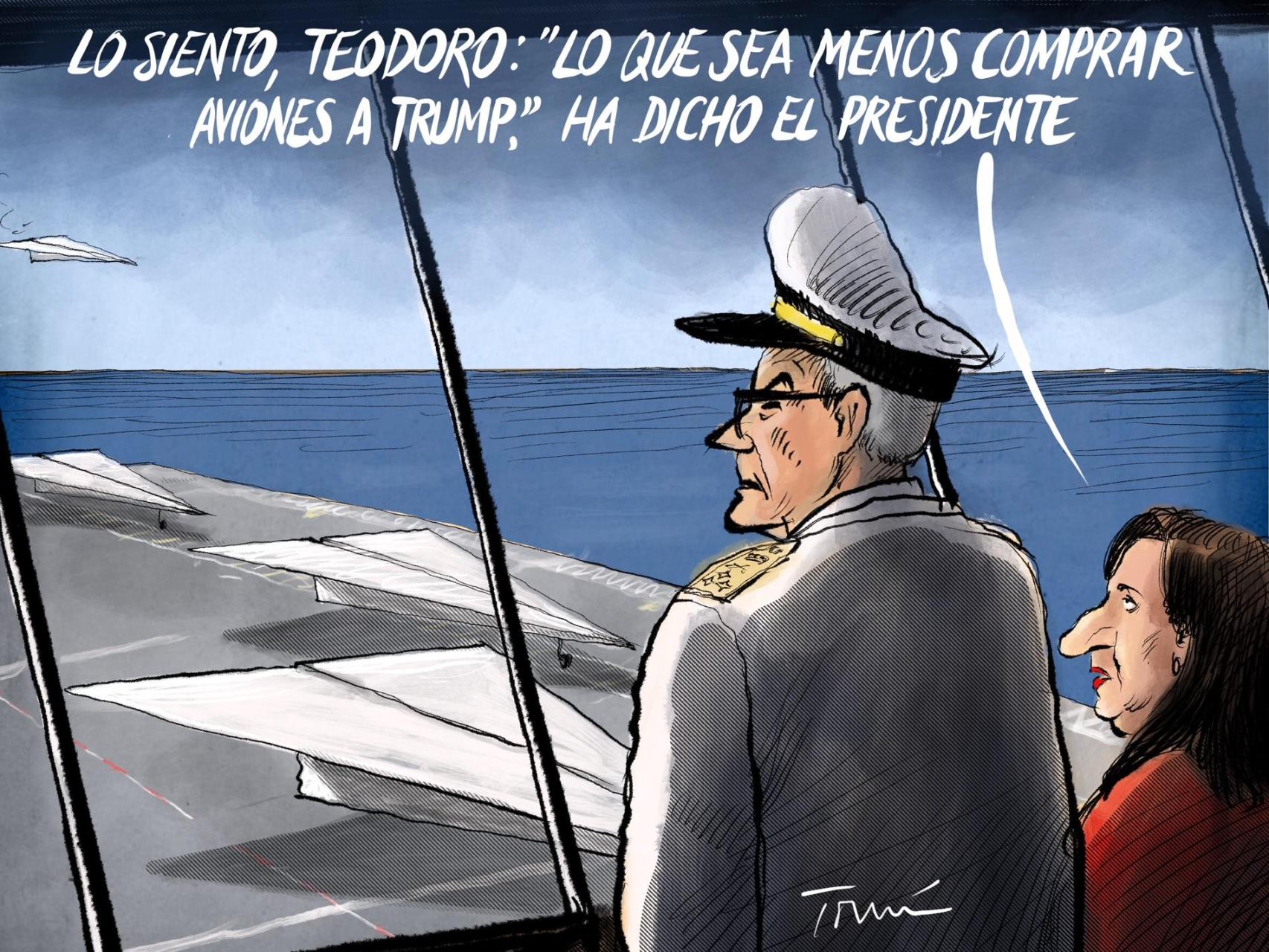 España se queda sin alternativa aérea tras frenar la compra del F-35B a EEUU: sin cazas hasta tener un nuevo portaviones
