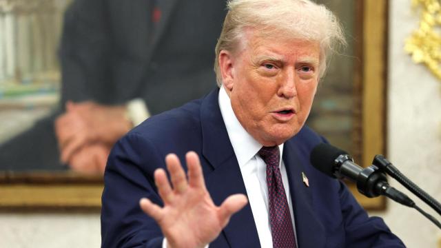 Donald Trump este miércoles en la Casa Blanca.