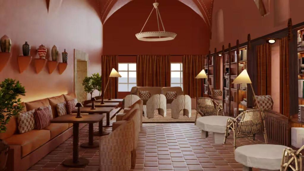 Fernando Palazuelo es el único administrador del Palacio Godoy, un edificio renacentista convertido en un hotel de lujo en el centro de Cáceres.