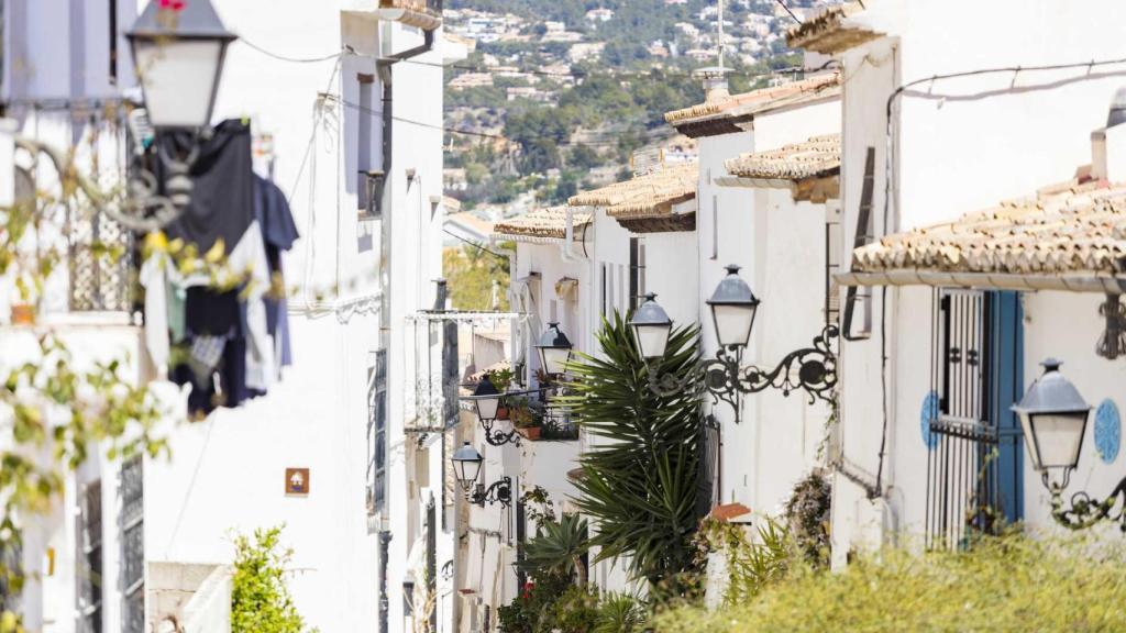 Barrio para pescadores en Altea.