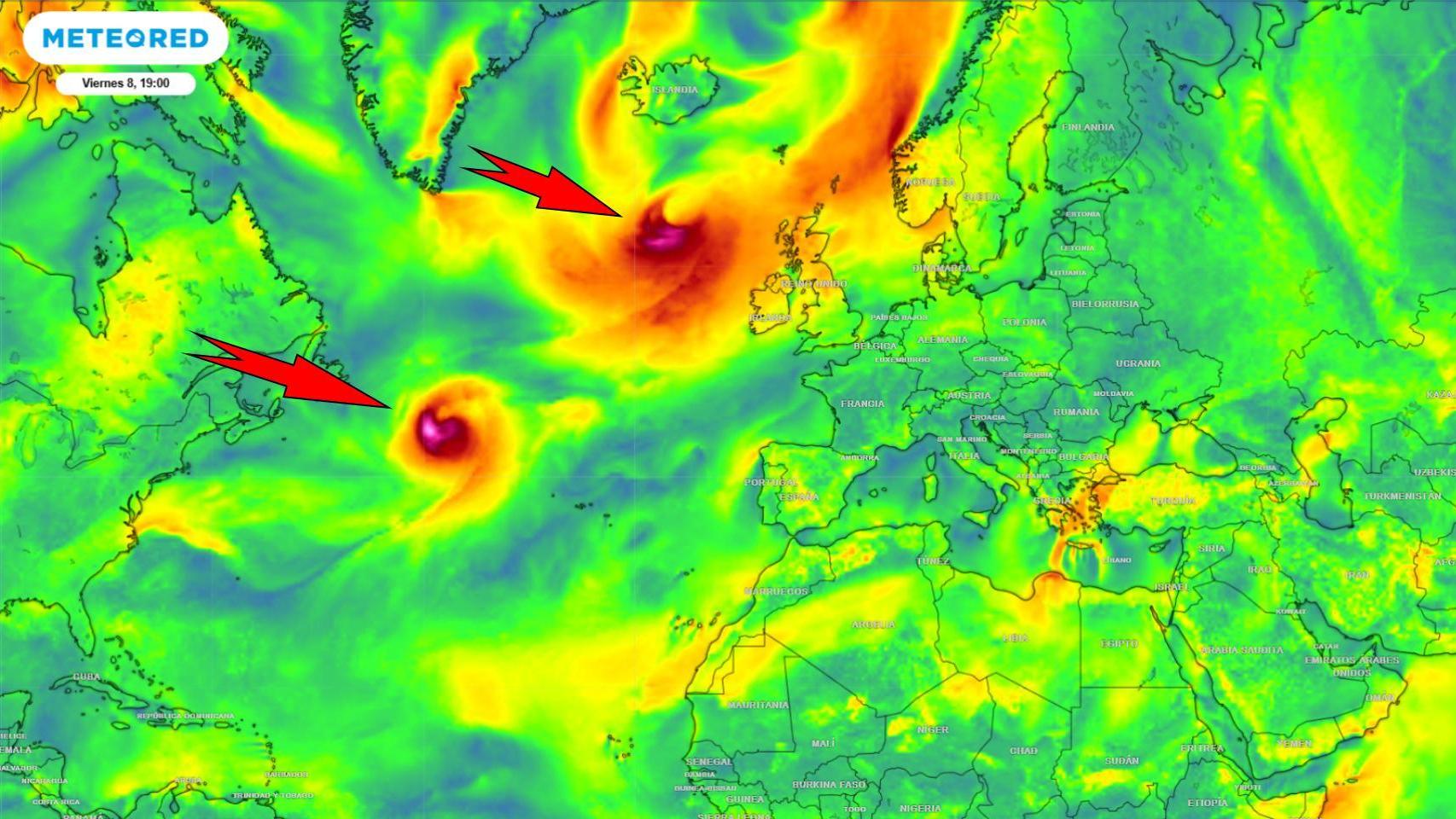 Vuelve el chorro polar intenso en plena ola de calor en España: Aemet alerta de anomalías y tormentas a pie de playa