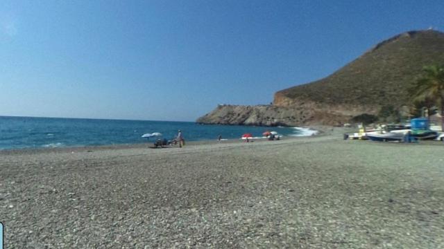 Playa del Sotillo Castell de Ferro en Gualchos, Granada.