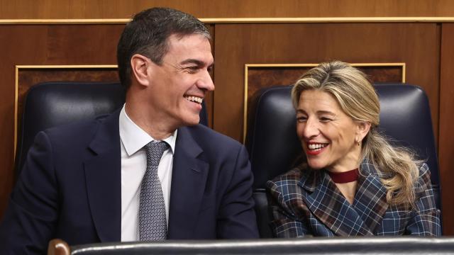 Pedro Sánchez y Yolanda Díaz.