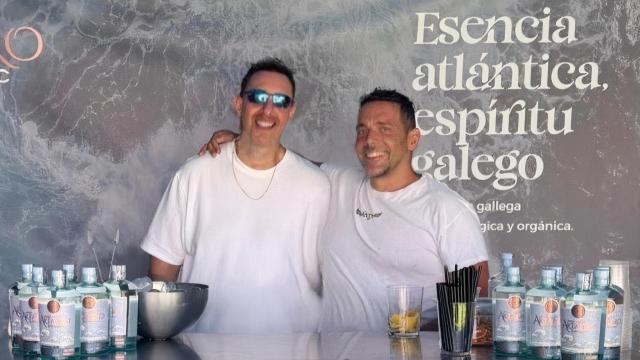 Daniel Vieiro (a la izquierda) junto con su socio Julio Longueira