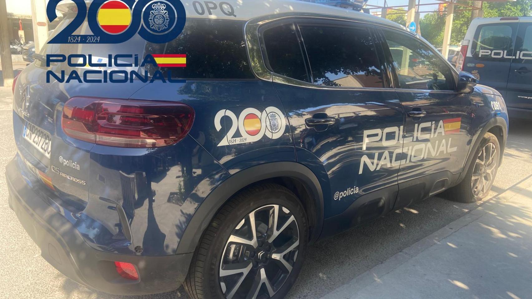 Imagen de un coche de la Policía Nacional.