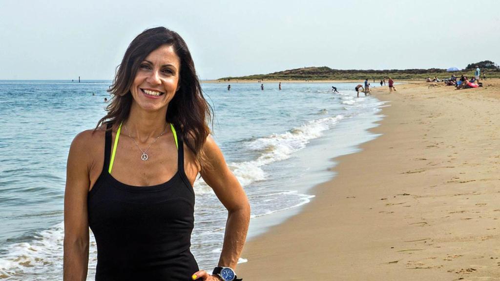 Julia Bradbury, superviviente de cáncer.