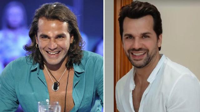 A la izquierda, Pepe Flores en 'Gran Hermano 12+1'. A la derecha, en una foto reciente de sus redes sociales