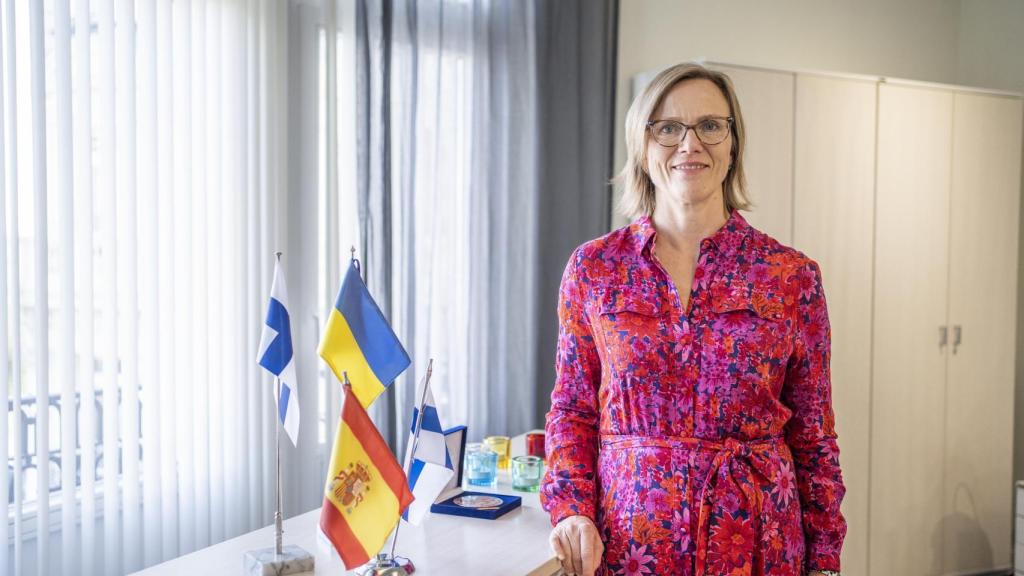 Sari Rautio, antes de finalizar su misión como embajadora de Finlandia en España.