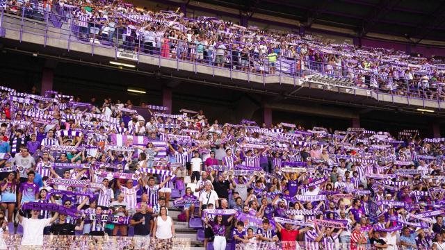 Grada del estadio José Zorrilla