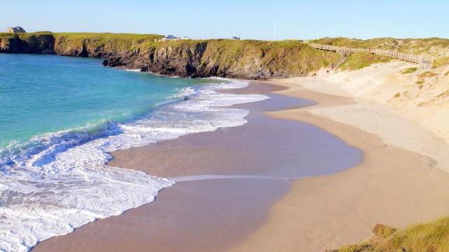 Playa de Santa Comba, en Ferrol.