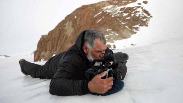 El biólogo y cineasta Luc Jacquet. Foto: Sarah Del Ben