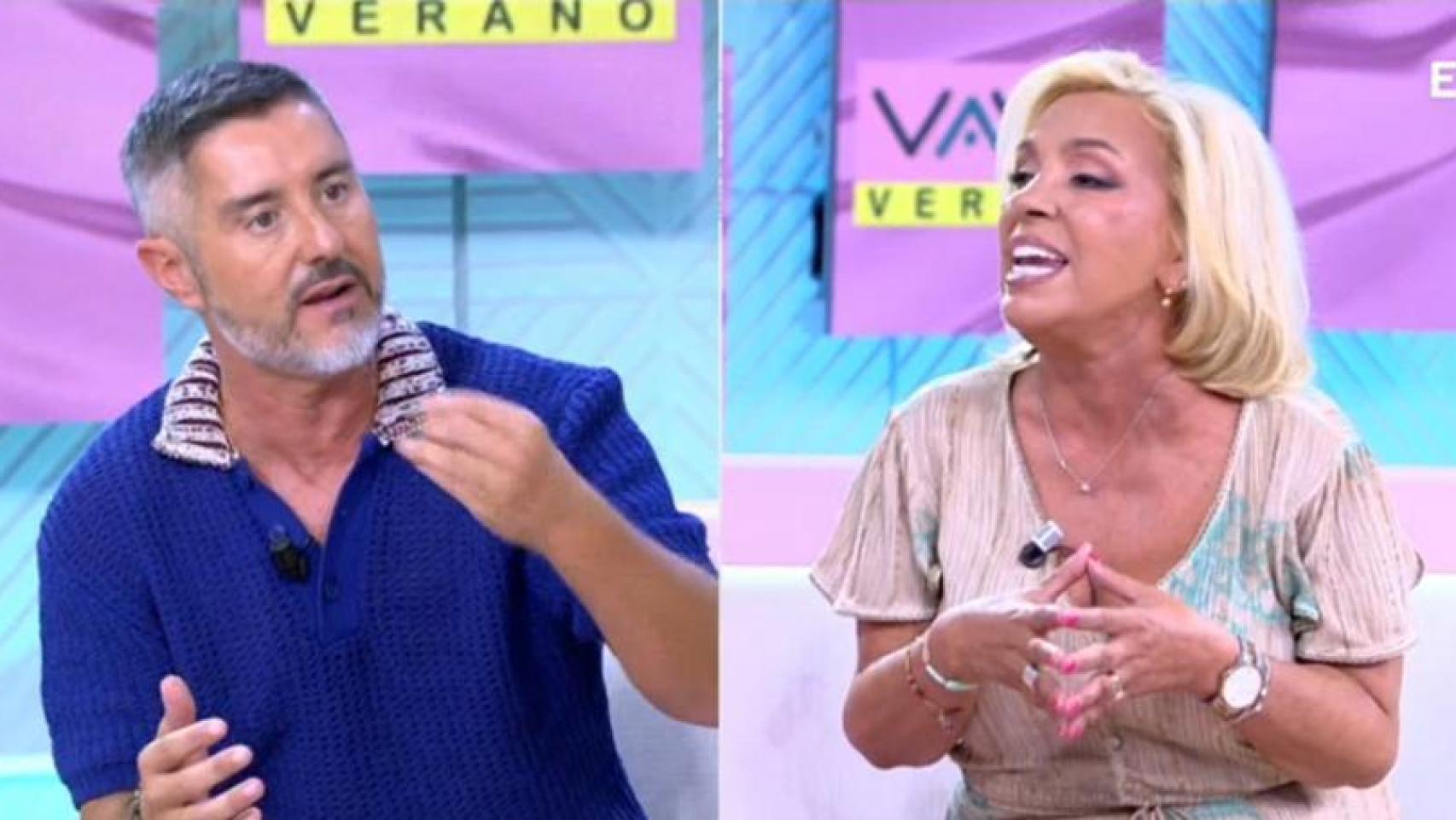 Carmen Borrego y Pepe del Real en 'Vamos a ver'.