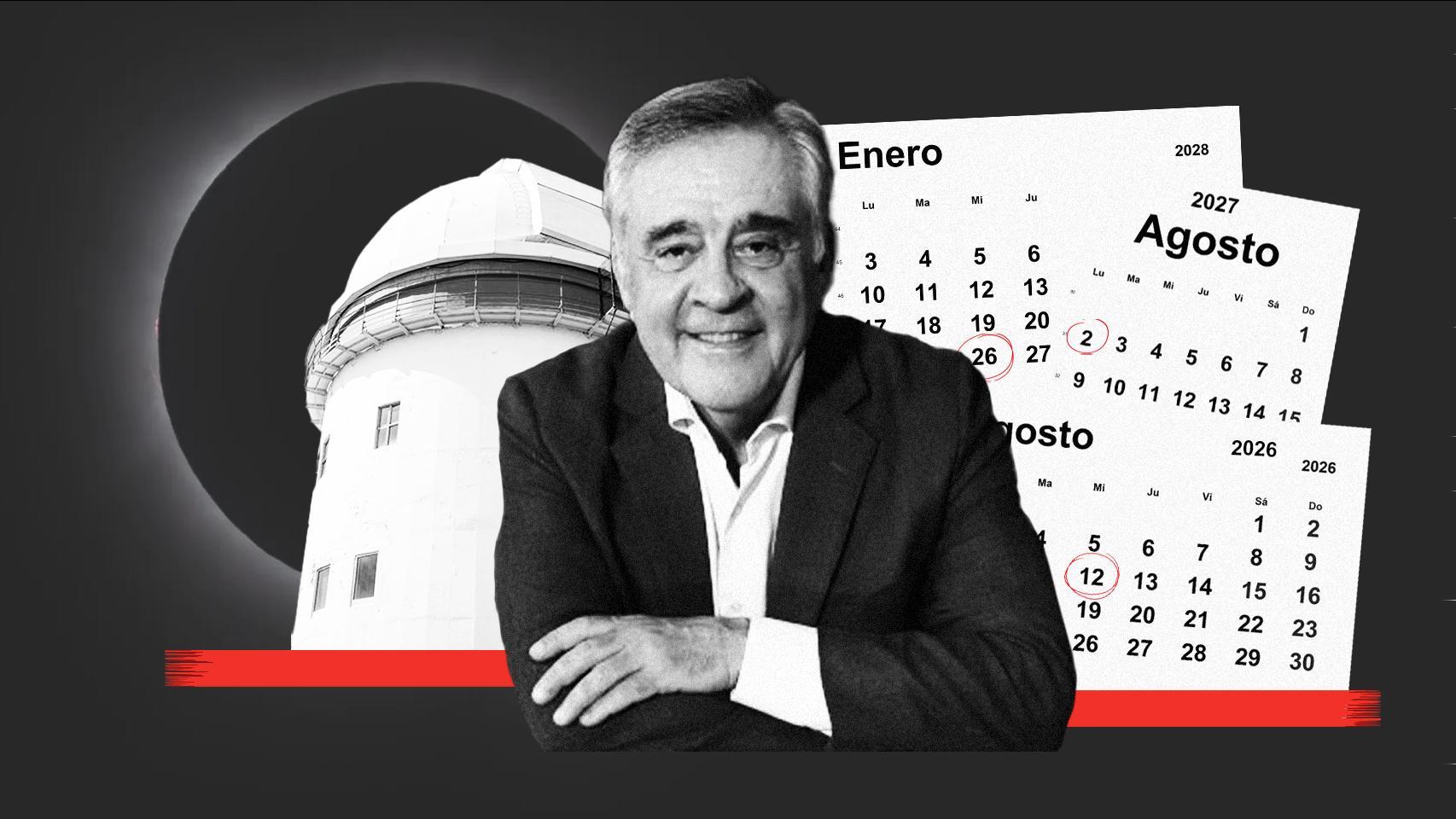 Bachiller, el astrónomo que dirige la observación de los tres eclipses que llegan a España:  Es posible ver uno cada 375 años 