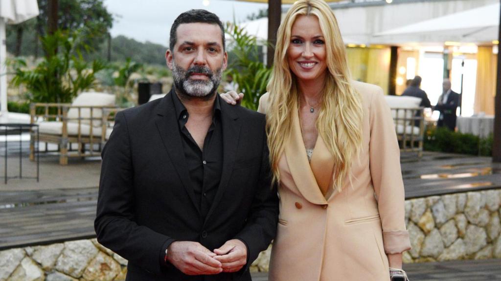 Jaime Anglada y Carolina Cerezuela en un acto en Mallorca en 2021.