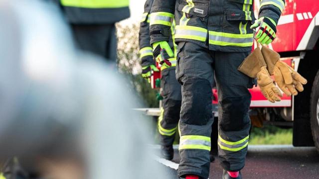 Imagen de archivo de bomberos.