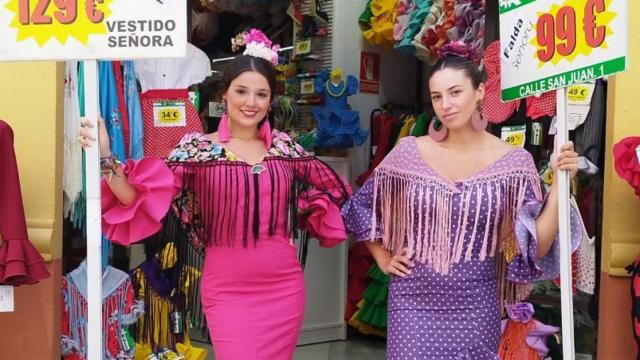 Dos de las modelos.