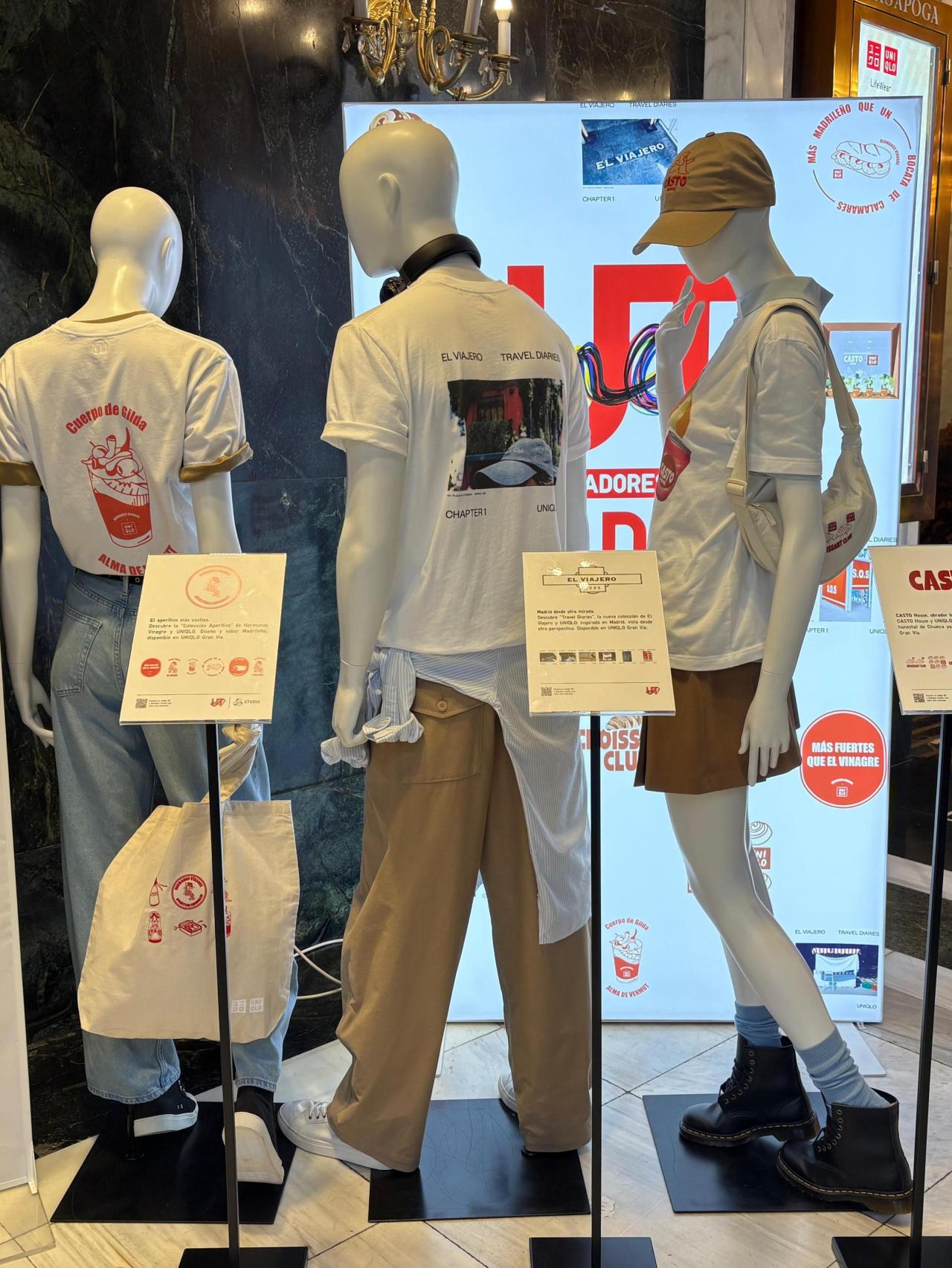 UT!Me en el Uniqlo de Gran Vía.
