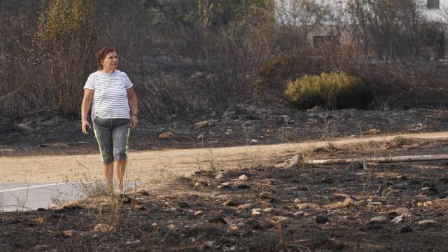 Incendio en Las Médulas (León)