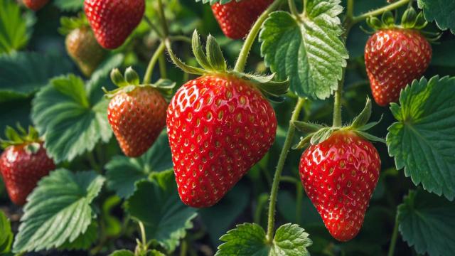 Fresas maduras