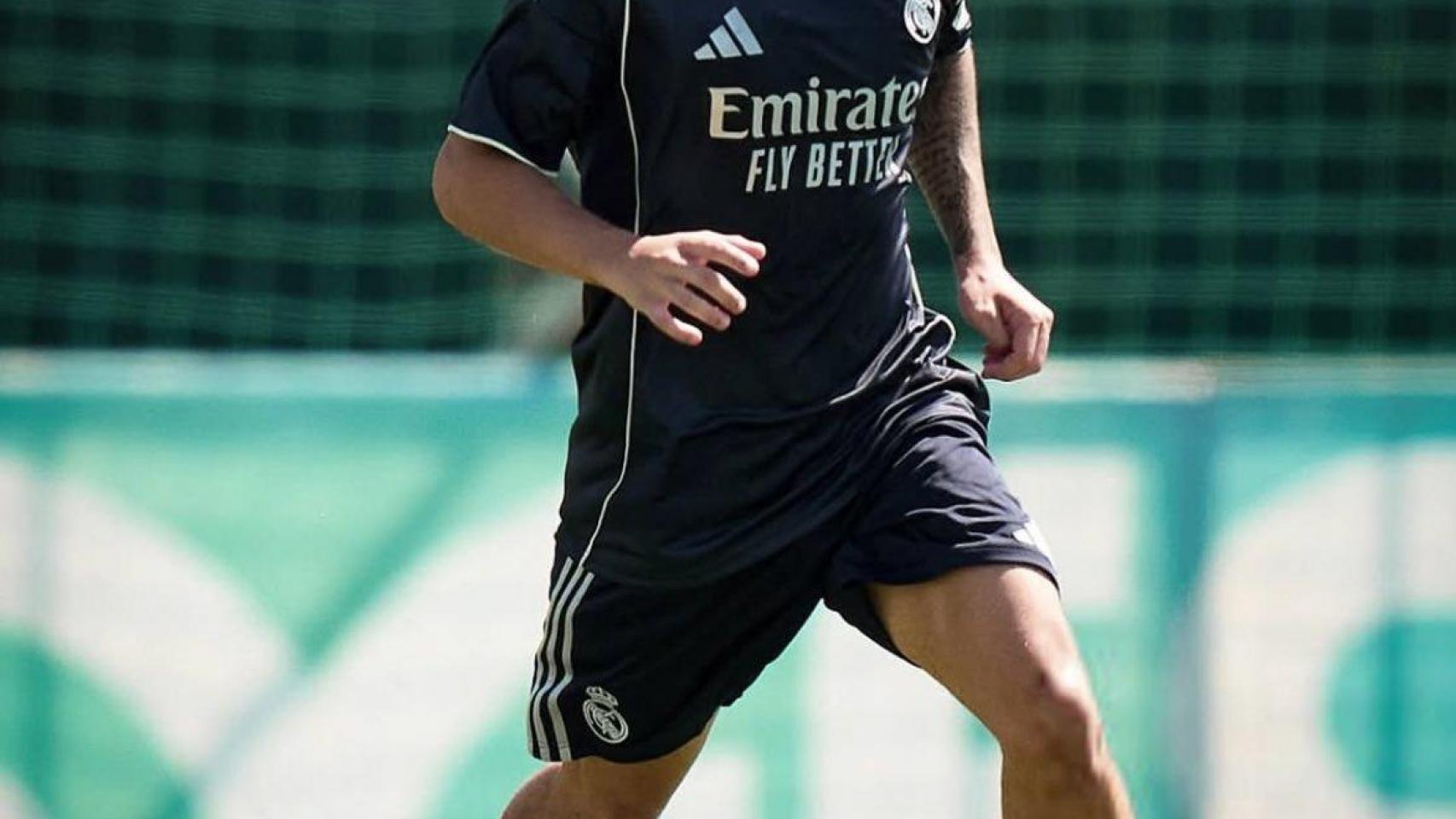 Roberto Martín, canterano del Real Madrid.