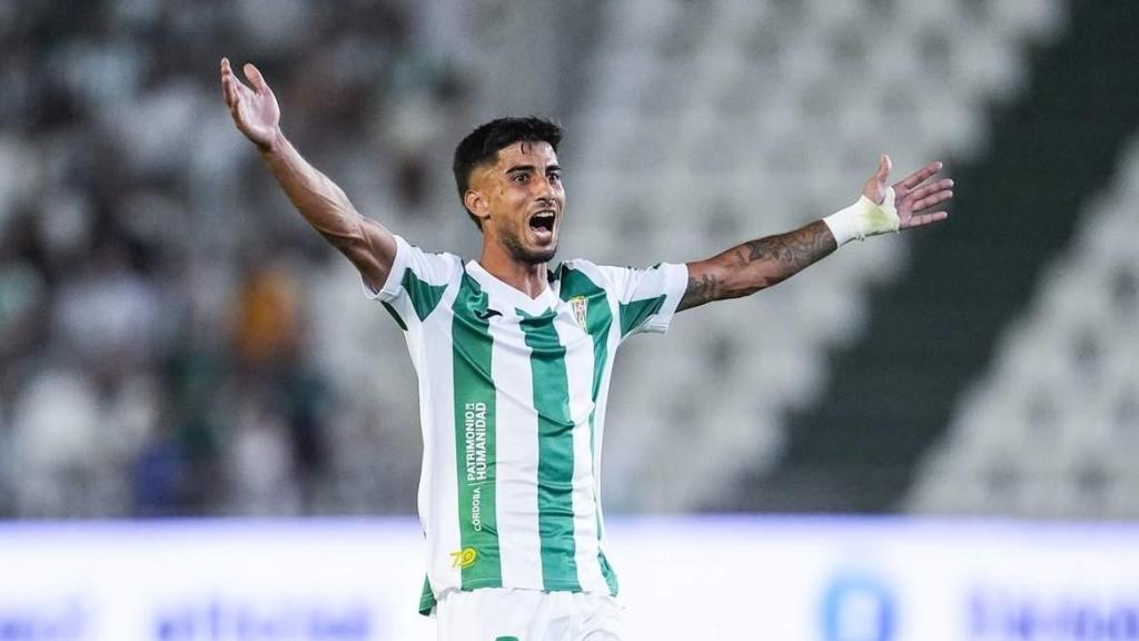 José Manuel Calderón, durante un partido con el Córdoba.