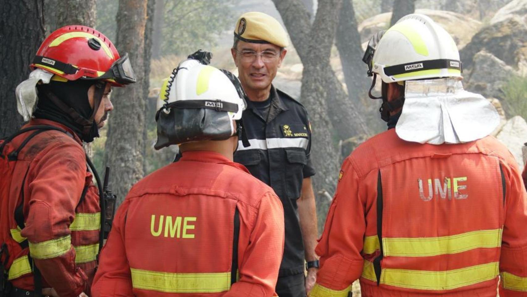 Teniente general Marcos, jefe de la UME:  Quedan cuatro días muy duros, pero tenemos capacidad de respuesta 