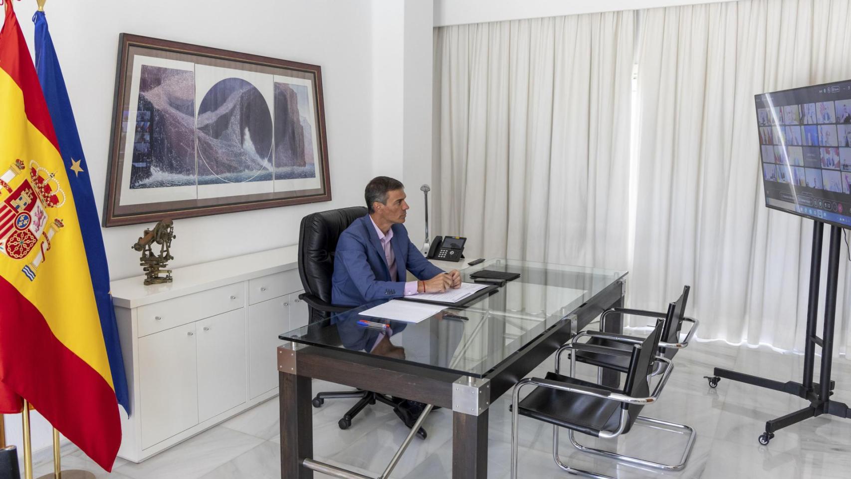 Última hora política, en directo | Sánchez preside por videoconferencia el Comité de Coordinación del Plan Estatal de Emergencias ante los incendios