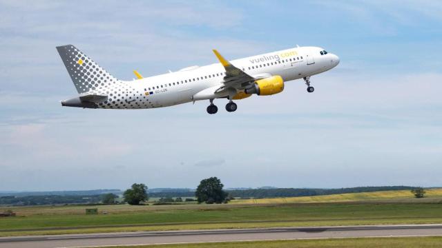 Un avión de Vueling.