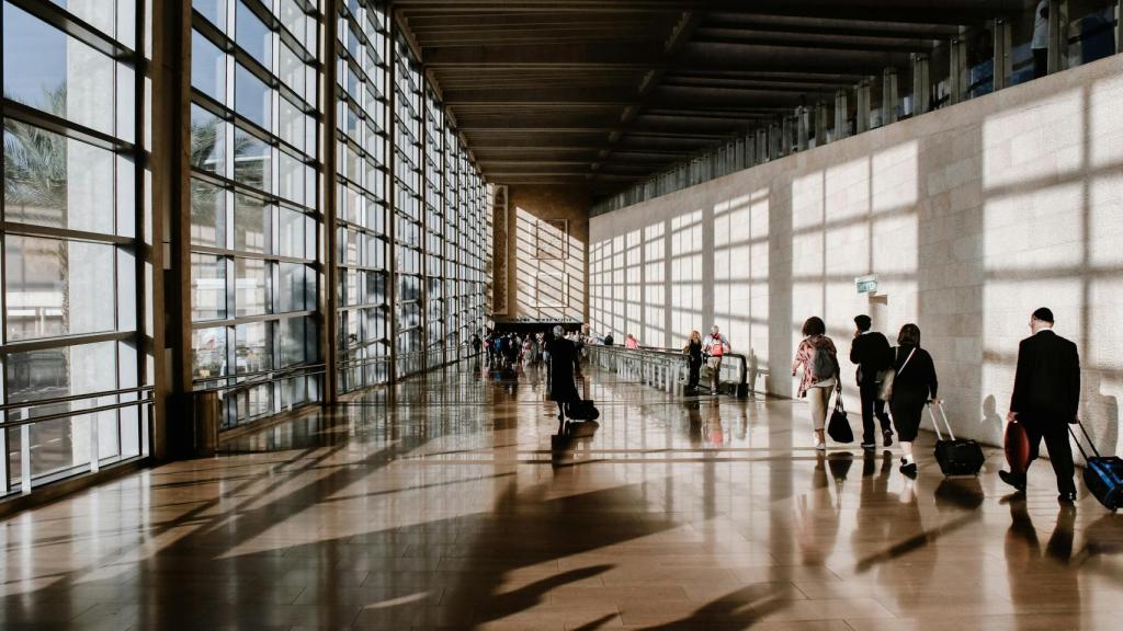 Imagen de un aeropuerto.