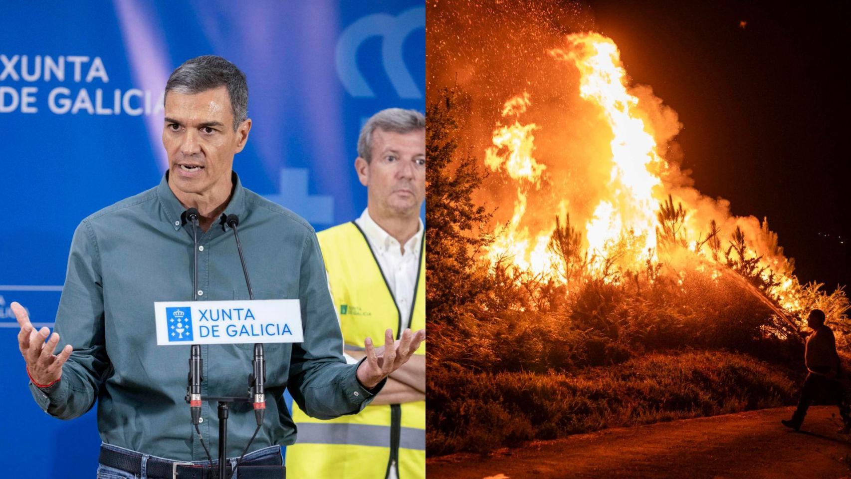 Incendios en España hoy, última hora en directo | España suma fuerzas europeas para combatir la ola de incendios