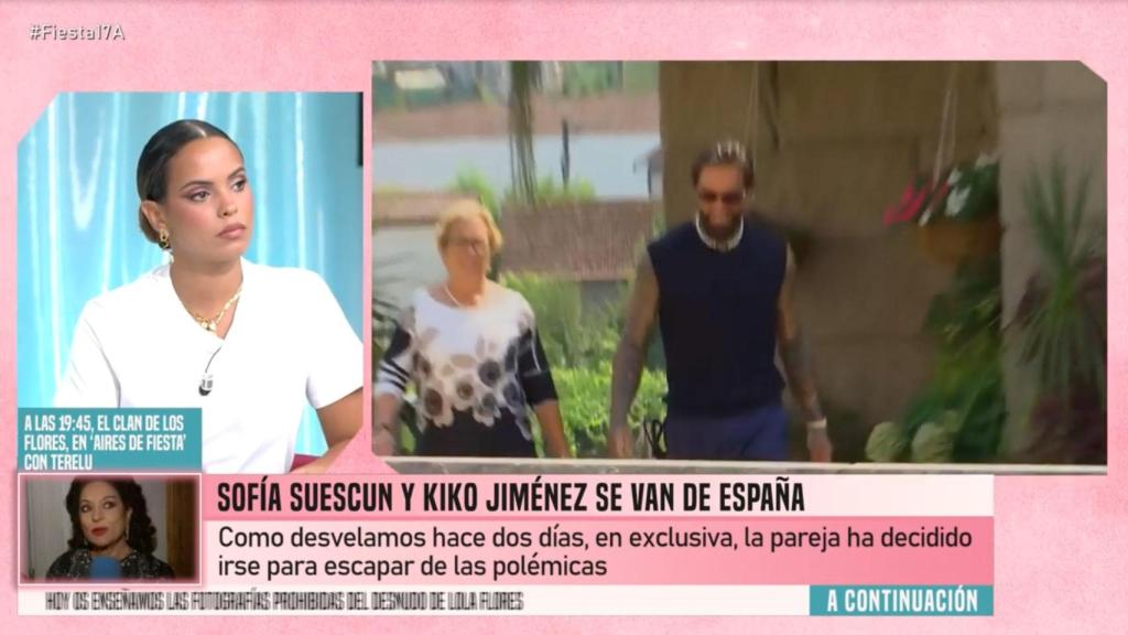 El afilado dardo de Gloria Camila a Kiko Jiménez y Sofía Suescun tras su  crisis: "Debería estar en su puesto de trabajo"