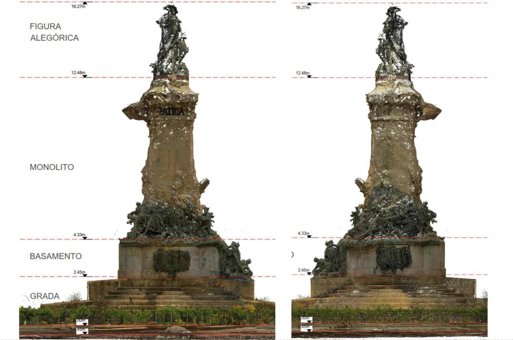 El Monumento a los Sitios de Zaragoza iniciará sus obras de restauración el próximo otoño