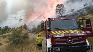 El Gobierno valenciano envía más de 130 efectivos, vehículos y drones a los incendios de Castilla y León