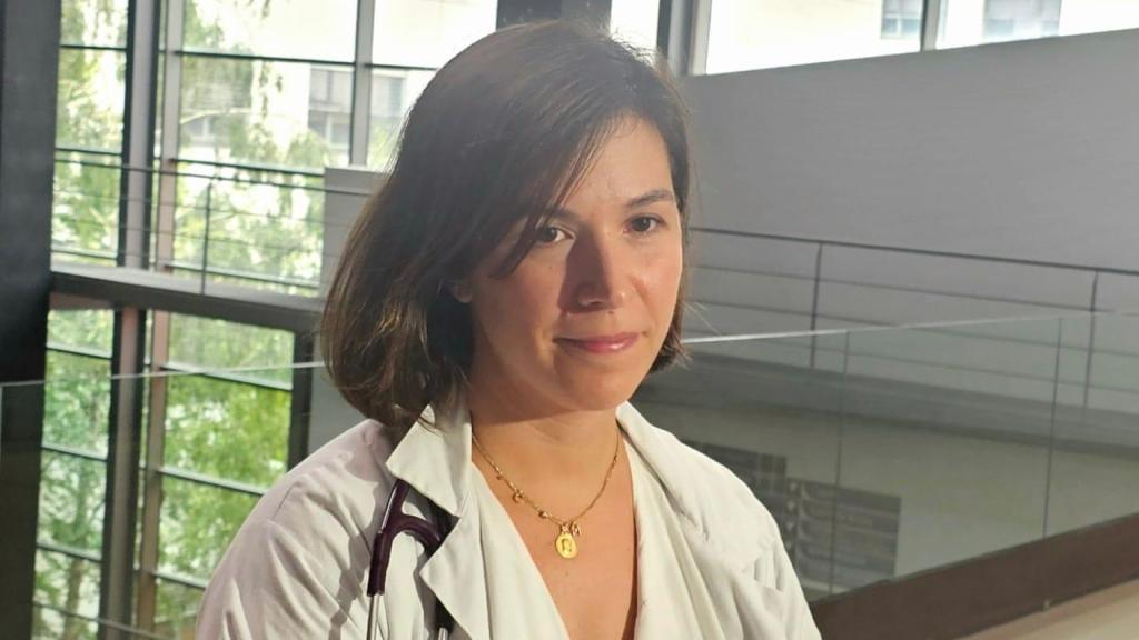 La doctora Tania Álvaro de Castro, neumóloga del Hospital Universitario Río Hortega de Valladolid