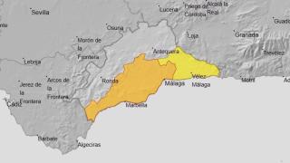 La Aemet eleva a naranja el aviso por altas temperaturas de este martes en Málaga: terral y máximas de 39 grados