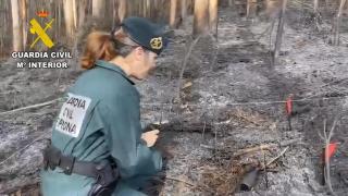 Investigado un hombre de 69 años por causar el incendio de Castropodame que obligó a desalojar a 60 vecinos