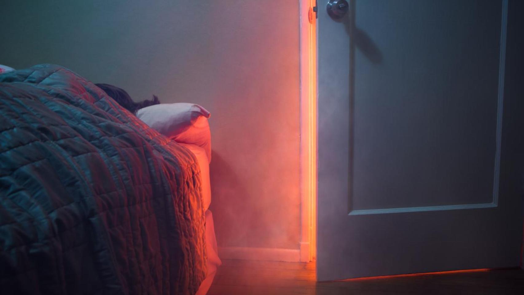 Incendio en casa.