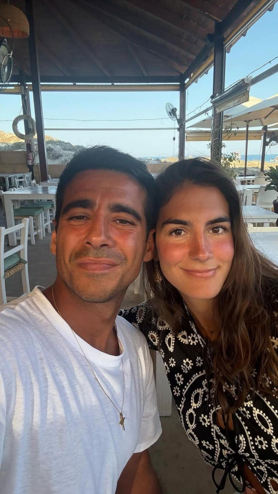 Blanca London y Alberto Herrera, a imagen de sus redes sociales.